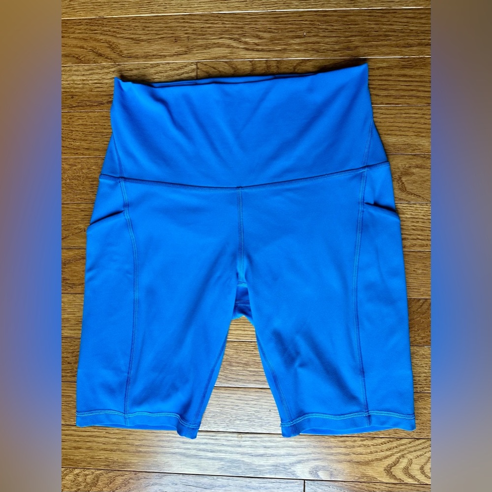 Lululemon Align High-Rise Short 8” Pockets Poolside Blue